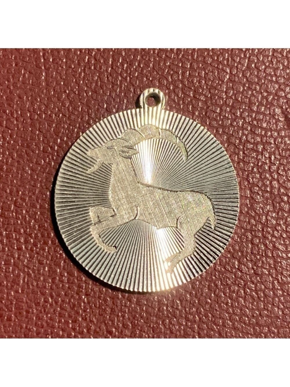 Aries Sterling Silver ram pendant